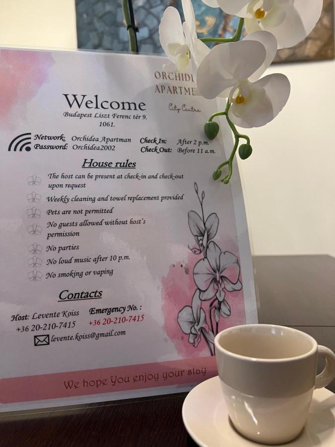 Orchidea Apartment City Centre 부다페스트 외부 사진